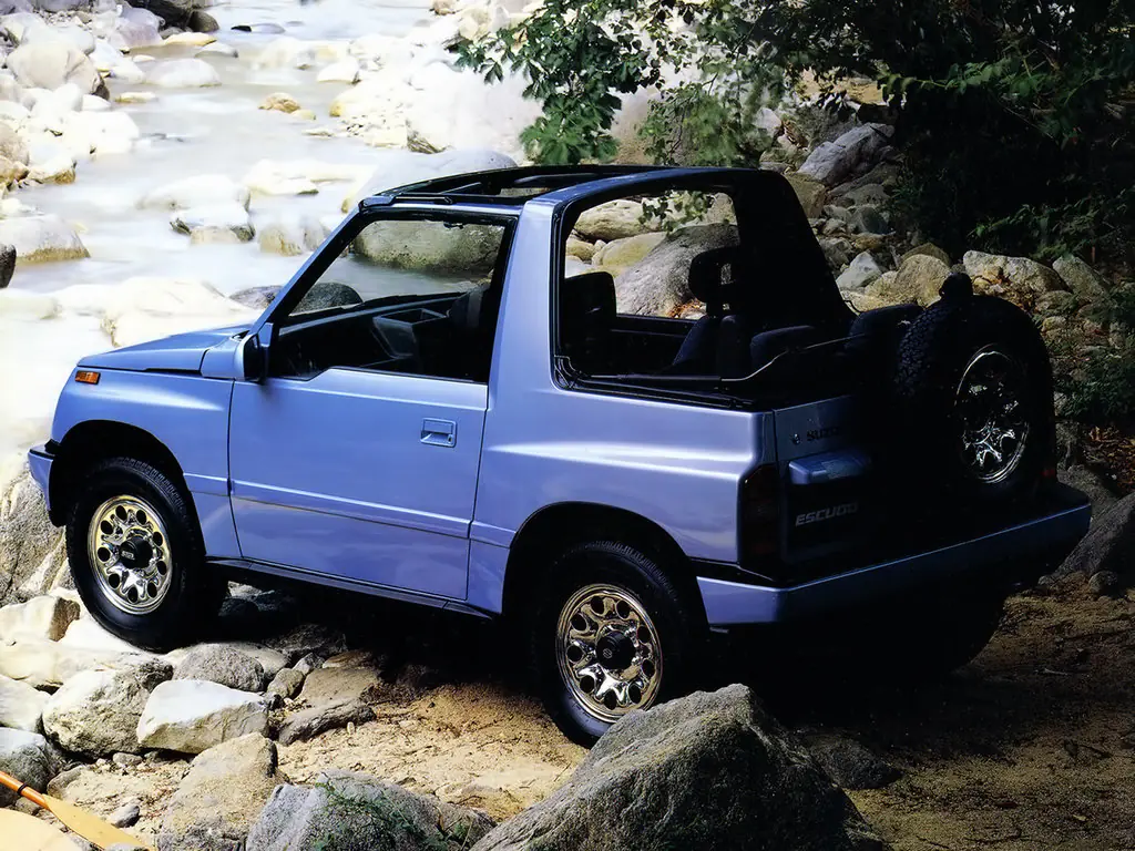 Suzuki Escudo (TA01R) 1 поколение, джип/suv 3 дв. (05.1988 - 11.1994)